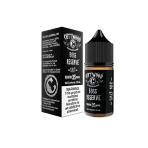 Boss Reserve | Cuttwood Vapors Salt Nic | 35mg | 30ml (INTERNATIONAL ONLY)