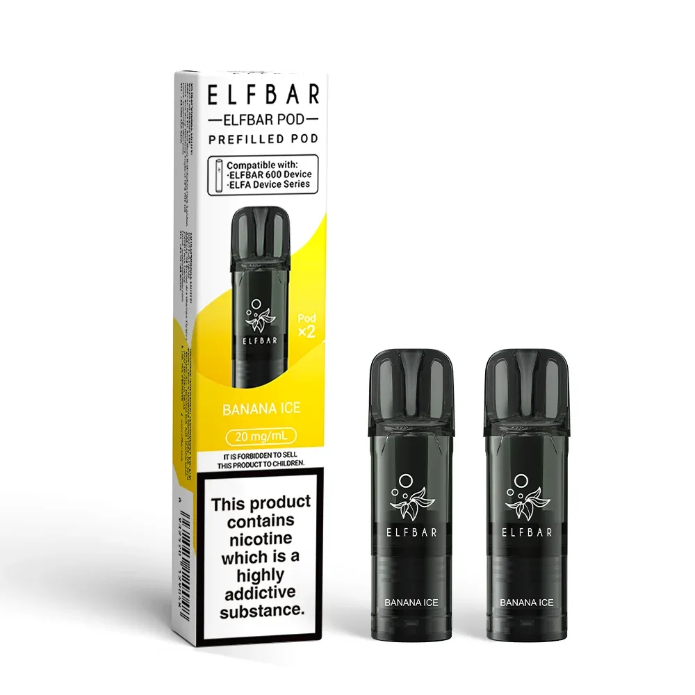 Box of 10 – 20mg (2%) Elf Bar 600 Refill Pack - Image 2