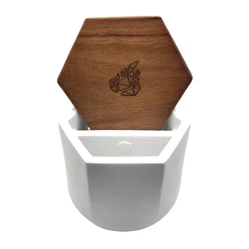 BRNT Designs Malua Concrete Storage Jar - Image 2