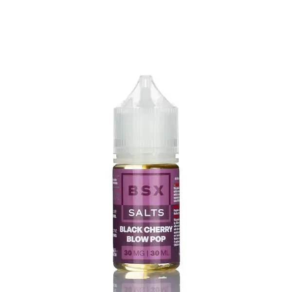 BSX Vapor Salt Nic – Black Cherry Blow Pop – 30ml