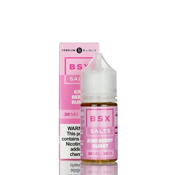 BSX Vapor Salt Nic – Kiwi Berry Burst – 30ml - Image 2