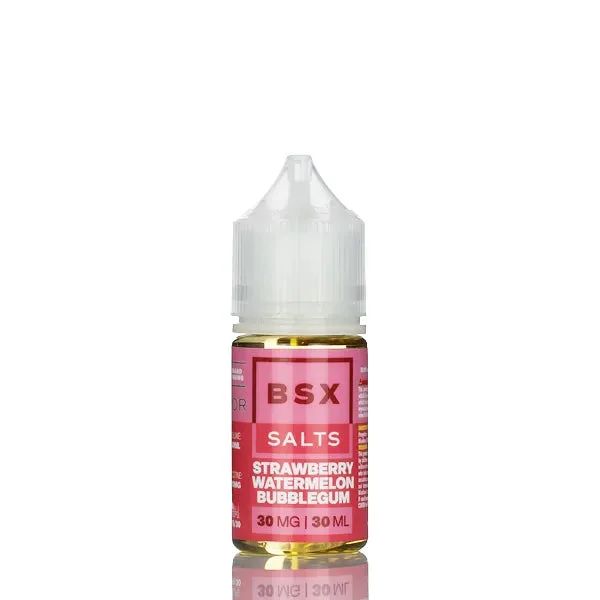 BSX Vapor Salt Nic – Strawberry Watermelon Bubblegum – 30ml