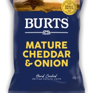 Burts Mature Cheddar & Onion 150g