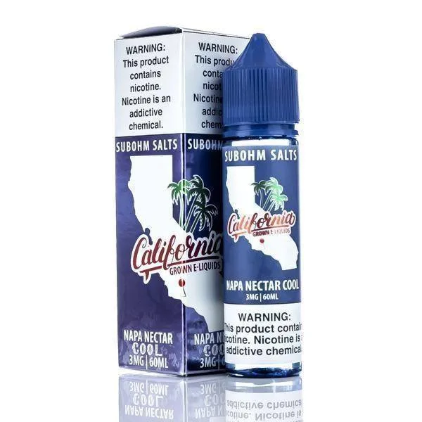 California Grown Napa Nectar Ice 60ml Vape Juice - 12MG