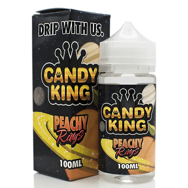 Candy King Peachy Rings 100mL - Image 2