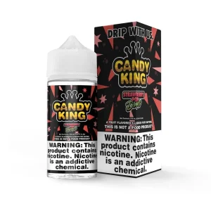 Candy King Strawberry Pop Drop Vape Juice 100ml - 6mg