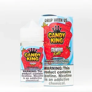 Candy King Strawberry Roll 100ml Vape Juice - 3MG