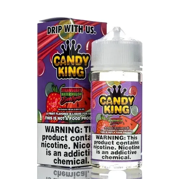 Candy King - Strawberry Watermelon Bubblegum - 100ml