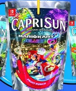 Caprisun mariokart delux Fruit punch