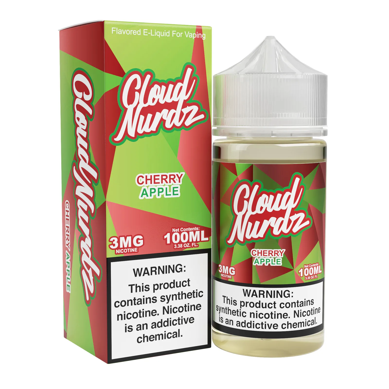 Cherry Apple – Cloud Nurdz Freebase – 100mL