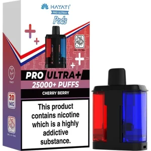 Cherry berry Hayati Pro Ultra Plus 25000 pod & refill 22ml