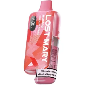 Cherry berry Lost Mary BM6000 pod vape kit 12ml