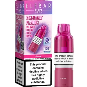 Cherry Elf Bar Plus pod & refill 10ml