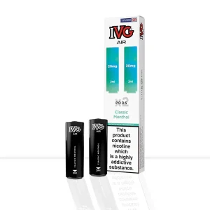 Classic Menthol IVG Air Prefilled Vape Pods