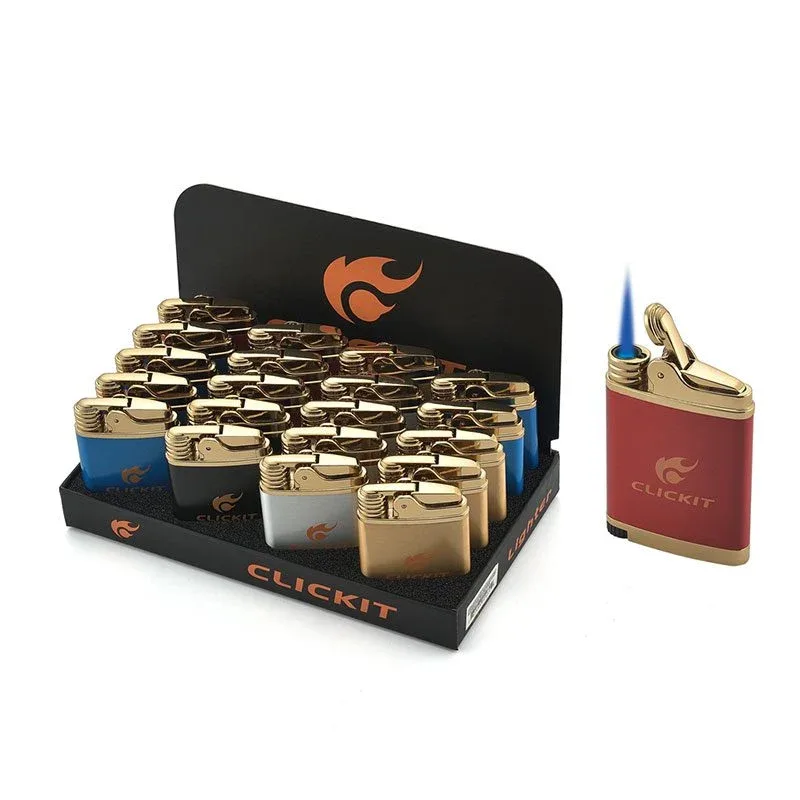 Click-It - Flask Single Flame Torch