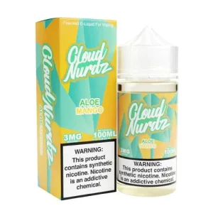 Cloud Nurdz Aloe Mango 100ml Vape Juice - 3mg