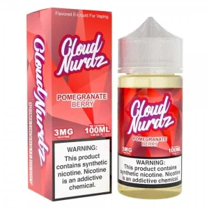Cloud Nurdz Pomegranate Berry Vape Juice 100ml - 6mg