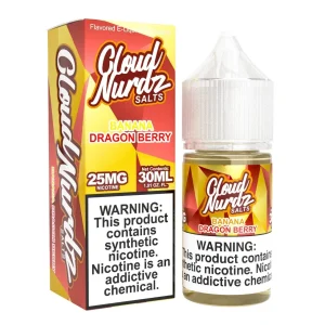 Cloud Nurdz Synthetic Salts Banana Dragon Berry Nic Salt Vape Juice 30ml - 50MG