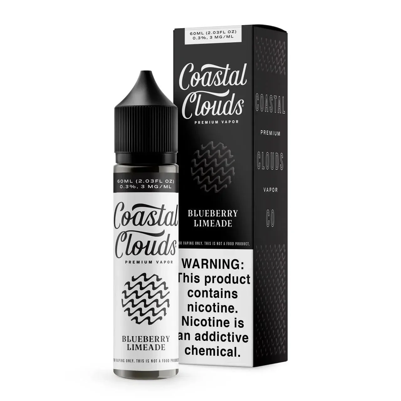 Coastal Clouds 3mg & 6mg 60ml E-Juice - Image 2