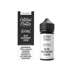 Coastal Clouds Blue Raspberry Chew 100ml - 0mg