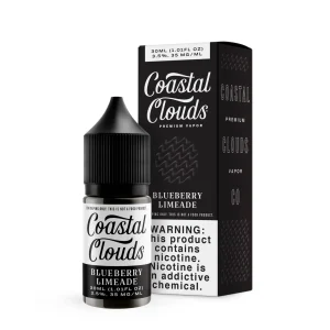 Coastal Clouds Blueberry Limeade 30ml Nic Salt Vape Juice