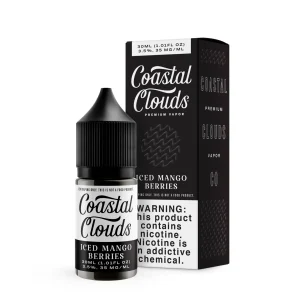 Coastal Clouds Mango Berries Ice 30ml Nic Salt Vape Juice - 50mg