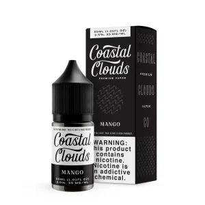 Coastal Clouds Saltwater Mango 30ml Nic Salt Vape Juice - 35MG