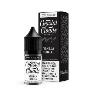 Coastal Clouds Vanilla Tobacco Nic Salt Vape Juice 30ml - 35MG