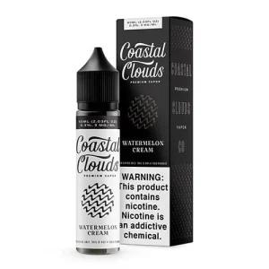 Coastal Clouds Watermelon Cream 60ml Vape Juice - 6MG