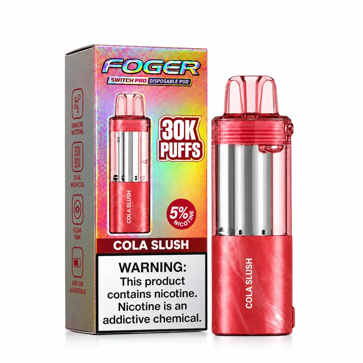Cola Slush - Foger Switch Pro 30K Disposable Pod