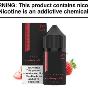 CONVICT (STRAWBERRY CREAM) BY VERDICT SALTS 30ML