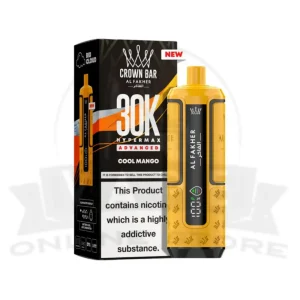 Cool Mango Al Fakher Crown Bar 30K Puff Hypermax Vape Kit