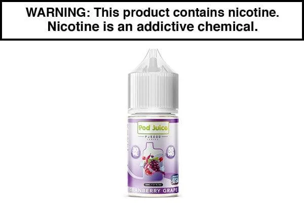CRANBERRY GRAPE BY POD JUICE SALT PJ5000 SERIES 30ML