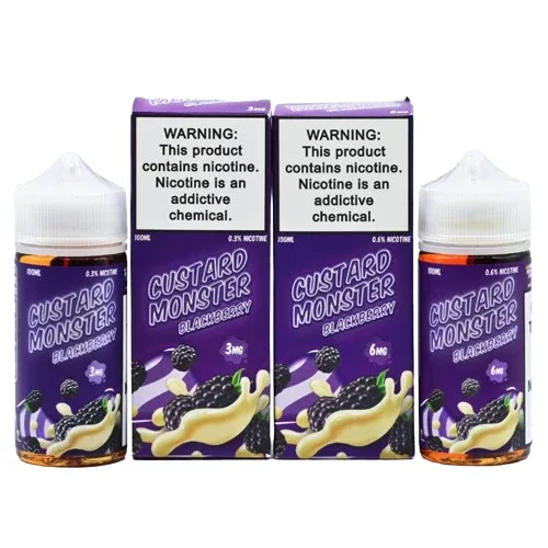 Custard Monster Freebase E-Juice 100ml - Image 2