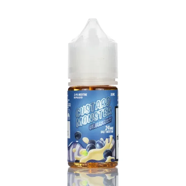 Custard Monster Salts – Blueberry Custard – 30ml - Image 2
