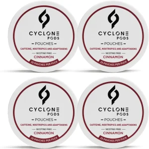 Cyclone Cinnamon Focus Pouches — 4-Pack