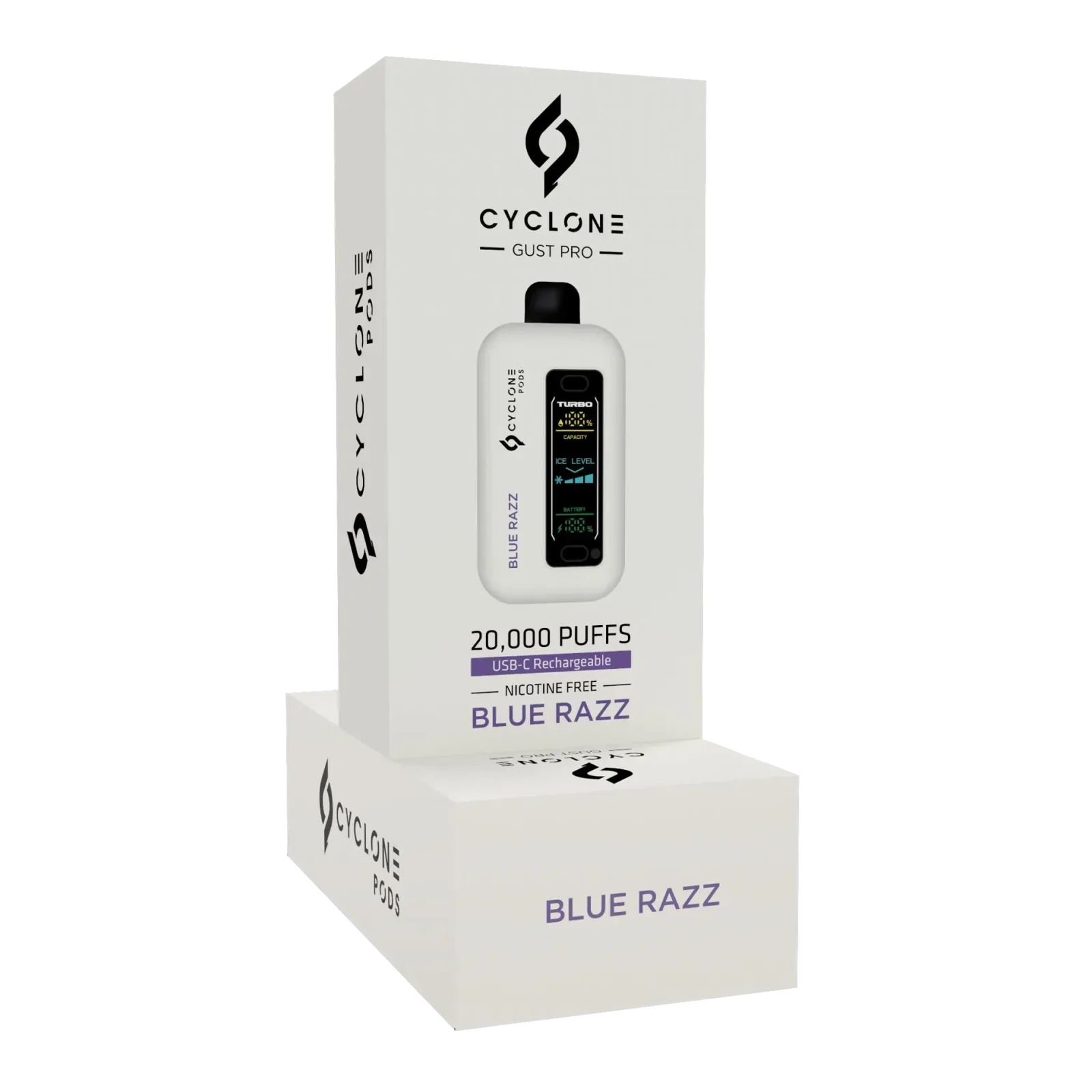 Cyclone Gust Pro BlueRazz Vape