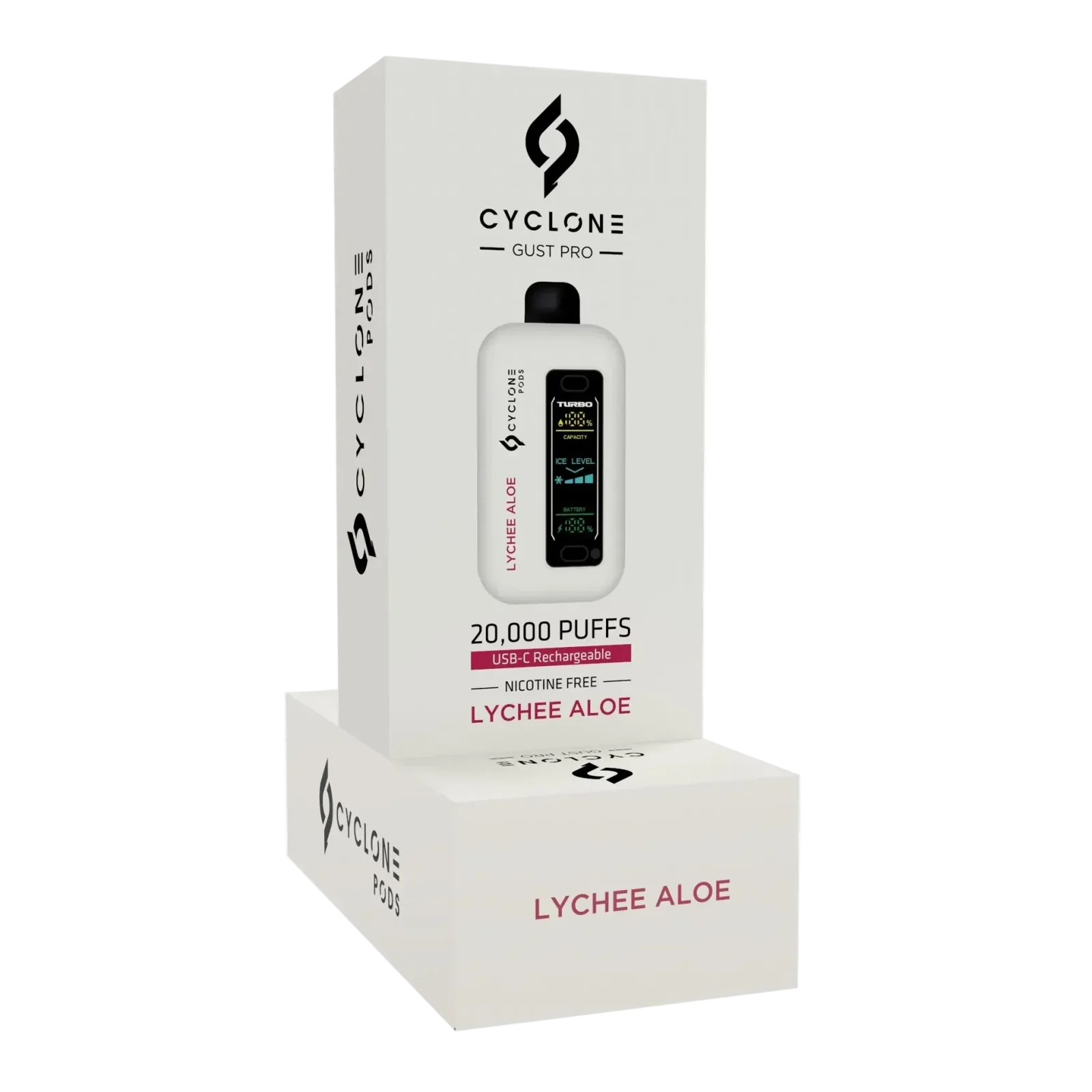 Cyclone Gust Pro Lychee Aloe Vape