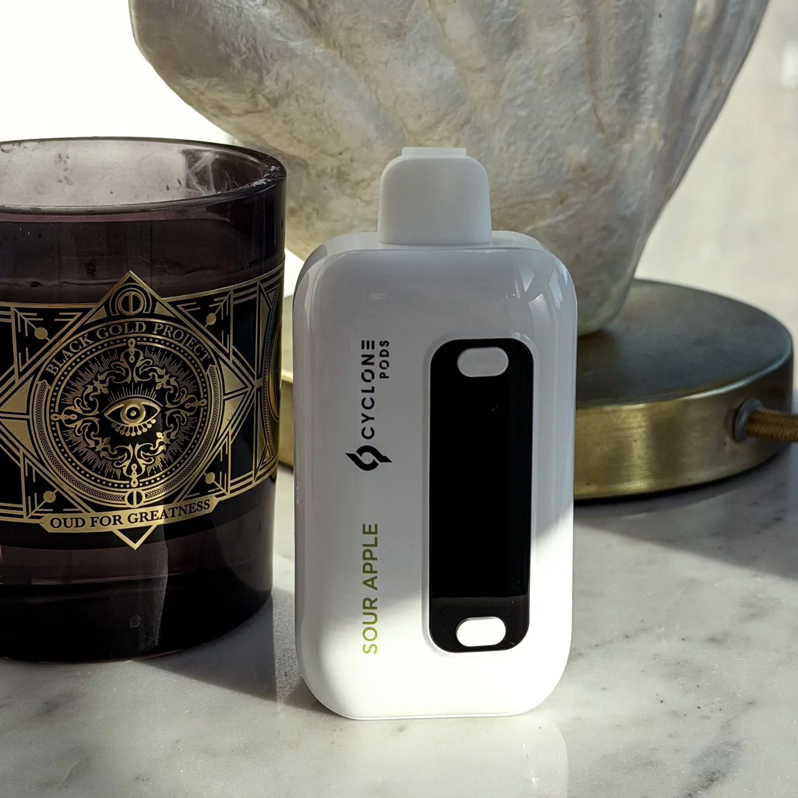 Cyclone Gust Pro Sour Green Apple Vape - Image 2