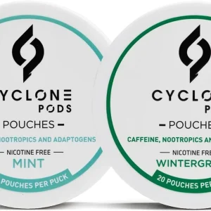 Cyclone Mint & Wintergreen Focus Pouches — 2-Pack