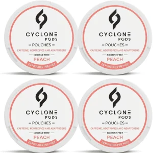 Cyclone Peach Focus Pouches — 4-Pack
