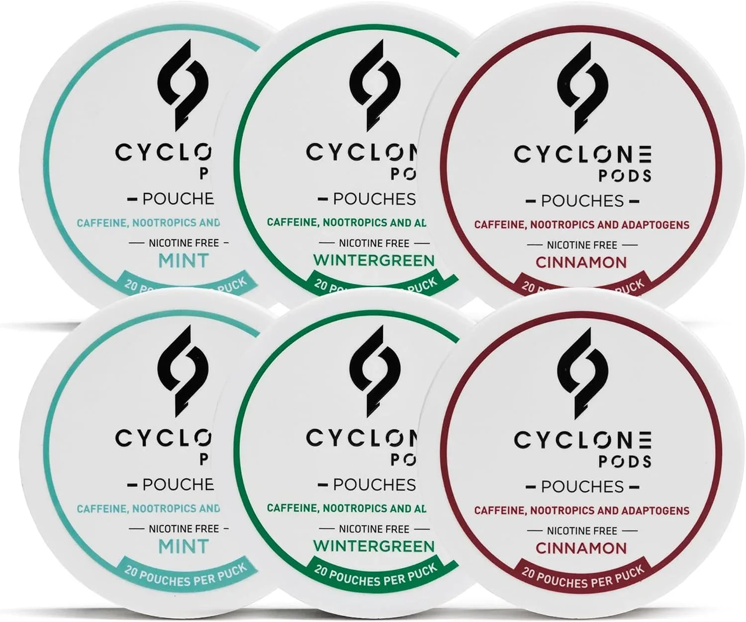 Cyclone Variety Focus Pouches — 6-Pack
