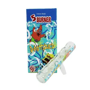 Dabtized 5 Burner Glass Bowl - 14mm Male