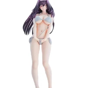 Daiki Kogyo Tomoe Sakura Black Hair Swimsuit 1/5 Scale Figure
