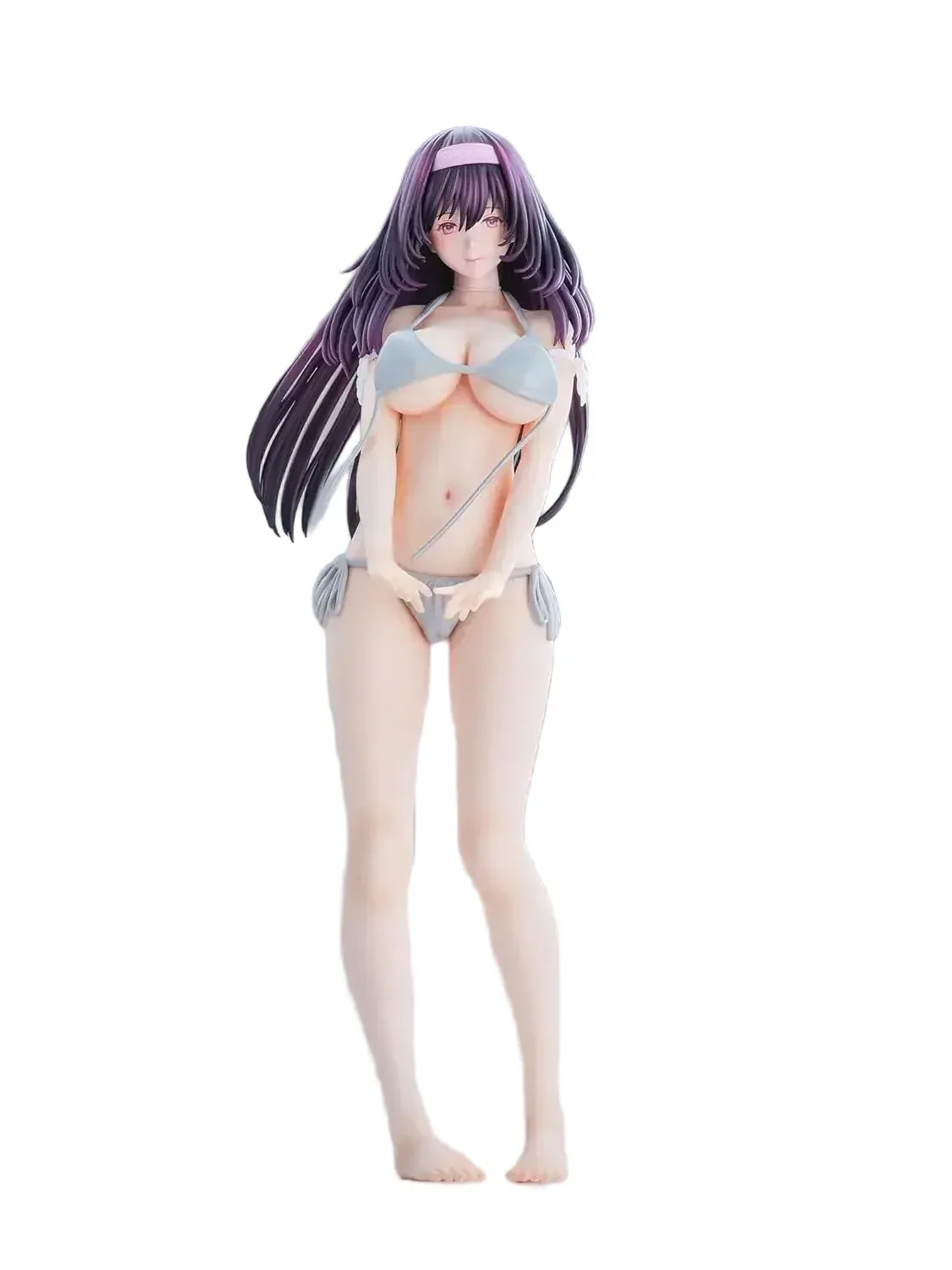 Daiki Kogyo Tomoe Sakura Black Hair Swimsuit 1/5 Scale Figure