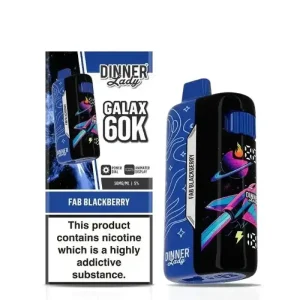 Dinner Lady GALAX 60K Disposable Vape (5%, 60000 Puffs) - Fab Blackberry