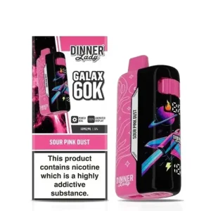 Dinner Lady GALAX 60K Disposable Vape (5%, 60000 Puffs) - Sour Pink Dust