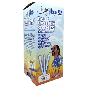 Dogg lbs Blue Paisley KSS Prerolled Cones - 75ct
