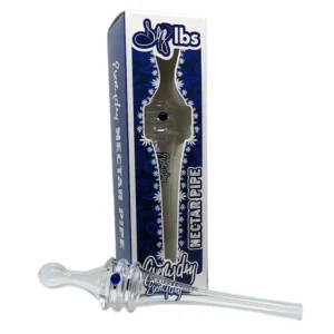 Dogg Lbs Glass Everyday Nector Pipe - 6in