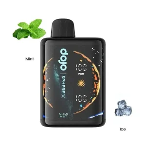 DOJO Sphere X 40K Disposable Vape (5%, 40000 Puffs) - Miami Mint'